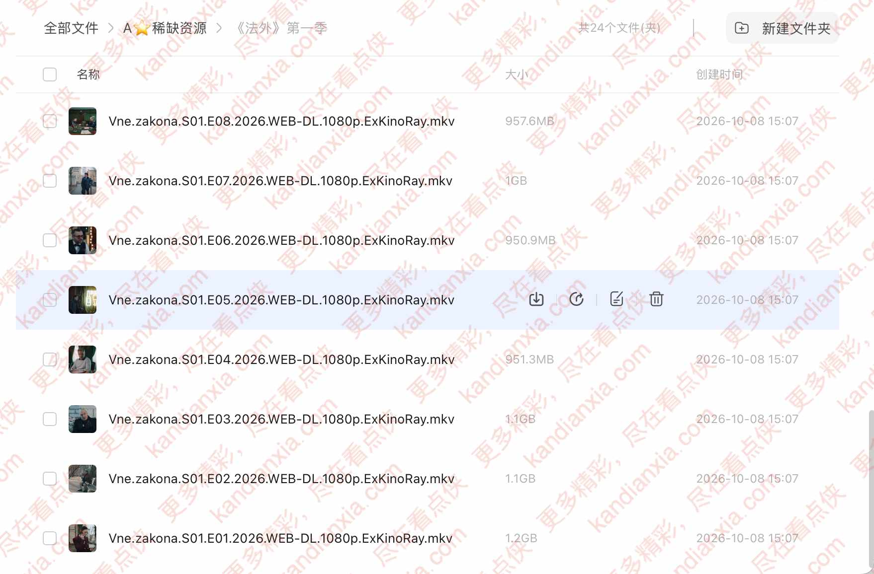俄剧《法外》[2026][超清中字/12集全][迅雷网盘]​