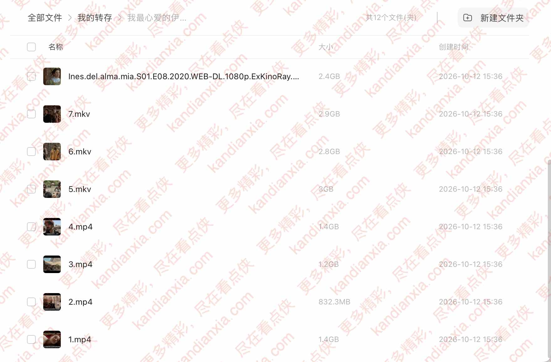 西班牙剧《我最心爱的伊内斯》[2020][高清中字/8集全][迅雷网盘]
