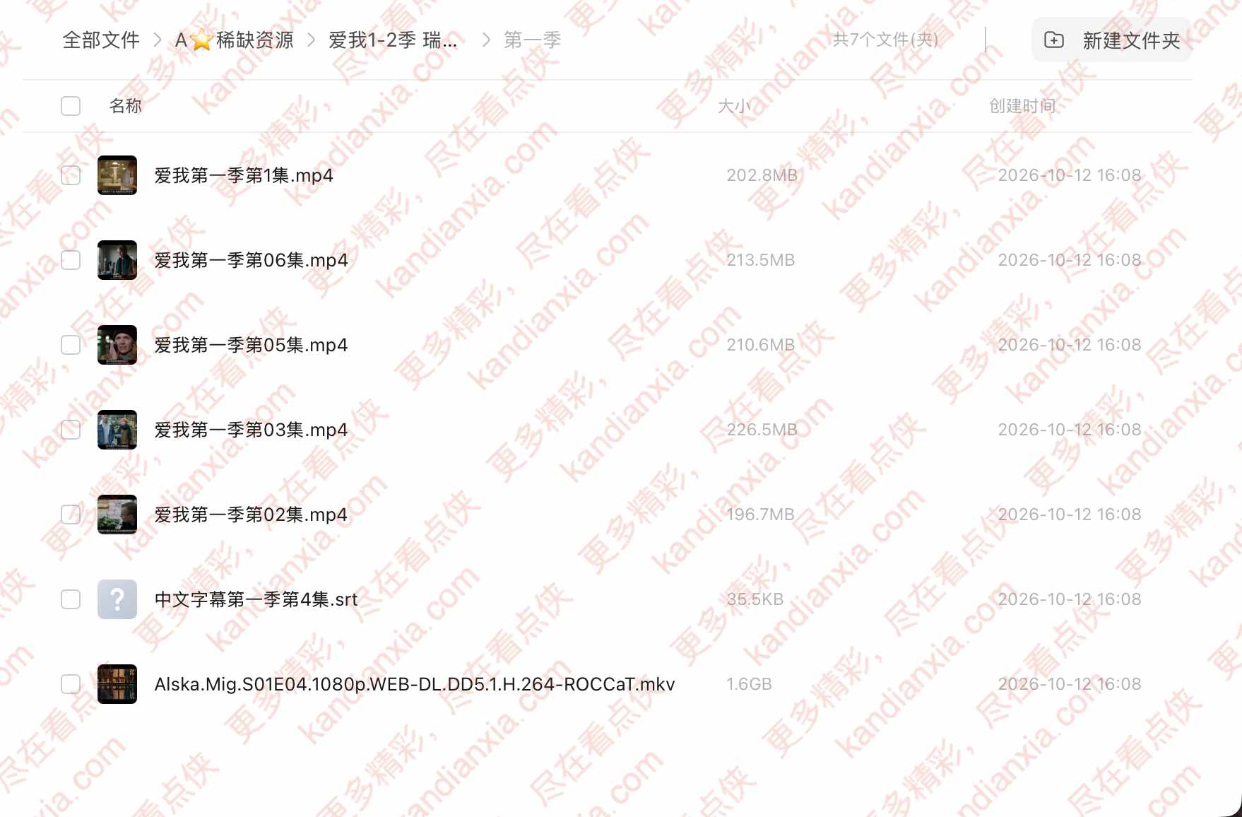 瑞典剧《爱我》[1-2季][高清中字][迅雷网盘]